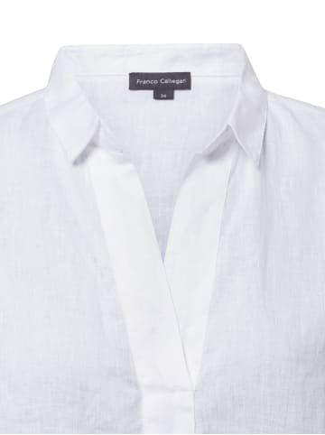 Franco Callegari Leinenbluse in ecru - 0027