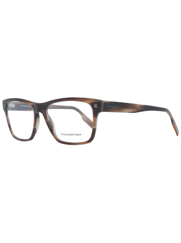 Ermenegildo Zegna Männer Optische Fassungen Rechtwinklig Braun