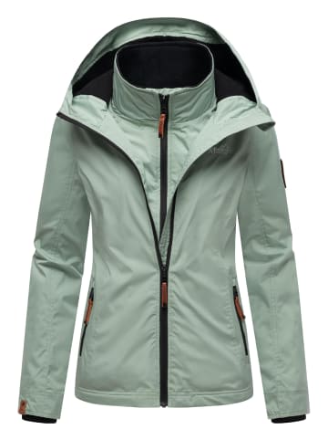 Marikoo Übergangsjacke Erdbeere in Smokey Mint