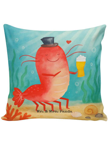 Mr. & Mrs. Panda Couchkissen Hummer Weizen Design ohne Spruch in Weiß