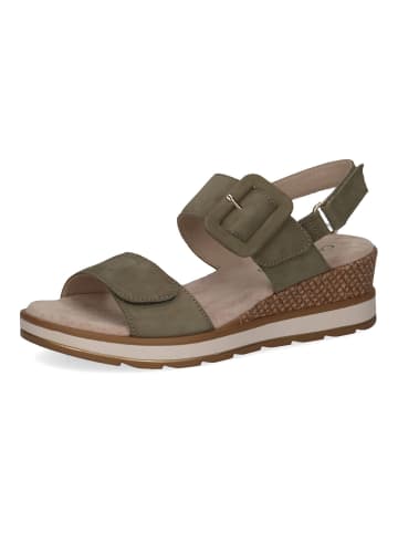 Caprice Sandalen in Olive