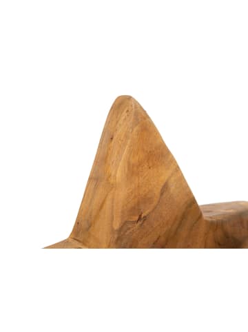 Mauro Ferretti Braune Holzskulptur, 28 x 12 x 42 cm