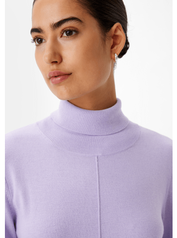 comma CI Strickpullover langarm in Lila