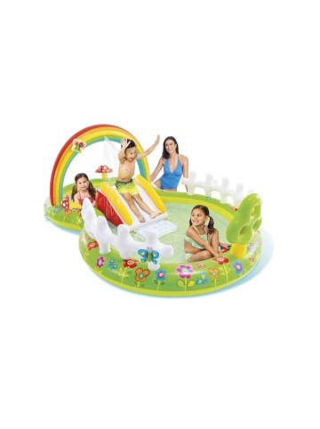 Intex Planschbecken Spielcenter Mein Garten ab 2 Jahre, 290x180x104cm - ab 24 Monate