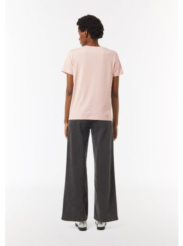 comma T-Shirt in 40D2_perlmuttrosa