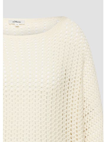 s.Oliver Strickpullover in 0210_creme