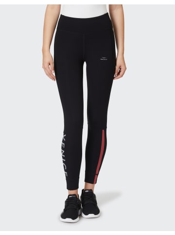 Venice Beach Leggings VB Romina in black_deep red