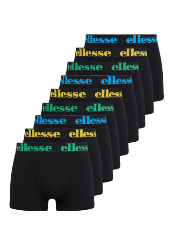 ellesse Boxershorts 9er Pack Boxers in Black2