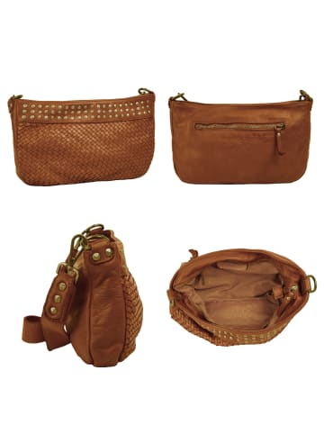 Samantha Look Umhängetasche in cognac