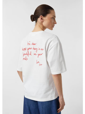comma T-Shirt  in  01D1_weiß