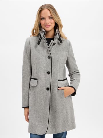 Gil Bret Wollmantel in silber grau - 0002