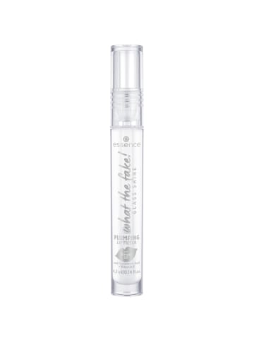 essence Aufpolsternder Lipgloss What The Fake! Glass Shine - 01 Oh So Glassy! 4.2 ml