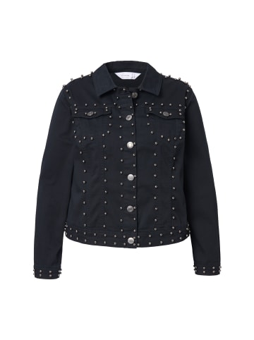 MIAMODA Jeansjacke in black