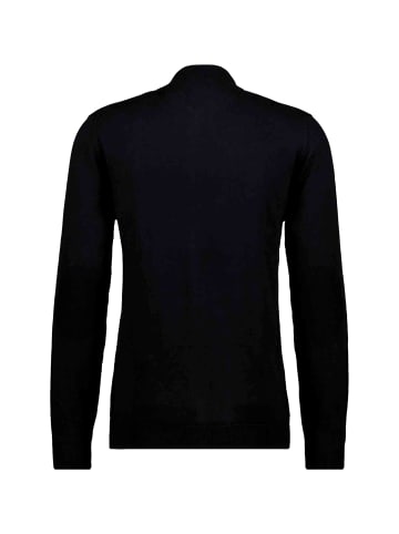 Ragman Strickjacke 'Baseball' in schwarz