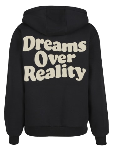 Mister Tee Mister Tee Dreams Over Reality Ladies Fluffy Hoody in black