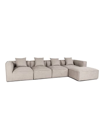 ebuy24 Pouf Box Hellgrau 72 x 92 cm
