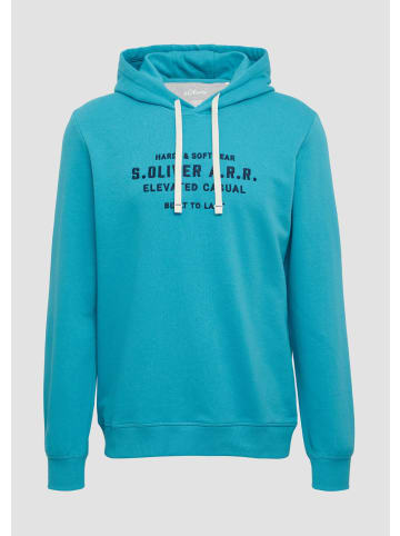 s.Oliver Sweatshirt in 62D1_türkis