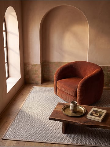 KADIMA DESIGN Kurzflorteppich Uni pflegeleicht Wohnzimmer Schlafzimmer Flur Esszimmer in Beige
