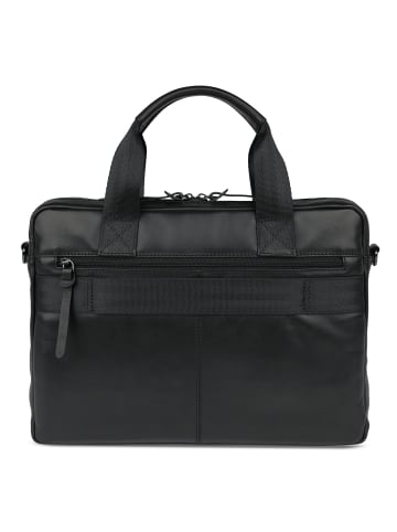 Bugatti Romeo Aktentasche Leder 36 cm Laptopfach schwarz
