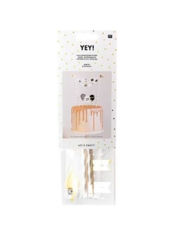 Rico Design Nonbook - Kuchendekoration, Happy Birthday, Classic