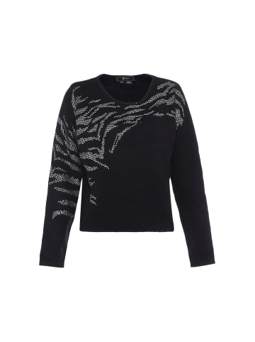faina Damen Strickpullover in SCHWARZ