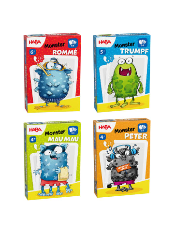 Haba Spielesammlung Monster-Kartenspiel Klassiker in mehrfarbig