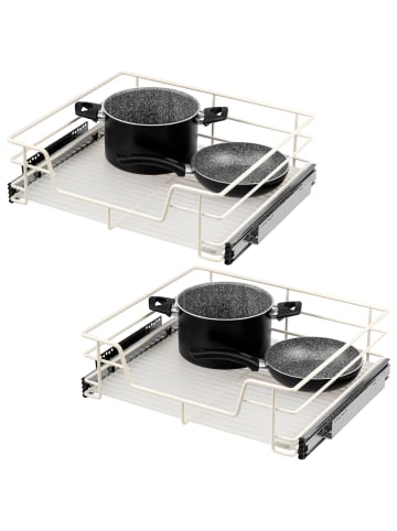 bremermann Teleskopschubladen ca. 45,5-47 x 14 x 44 cm (B/H/T)