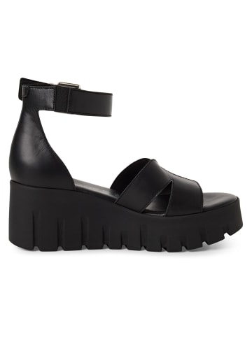 Tamaris Sandalette in BLACK LEATHER