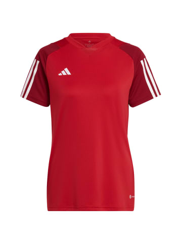adidas Performance Trainingsshirt Tiro 23 Club in rot / weiß