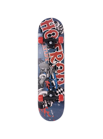 Playlife Skateboard-Komplettset Hotrod in petrol-red