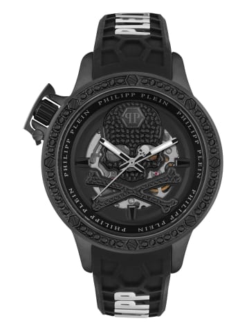 Philipp Plein Automatikuhr für Herren in Schwarz