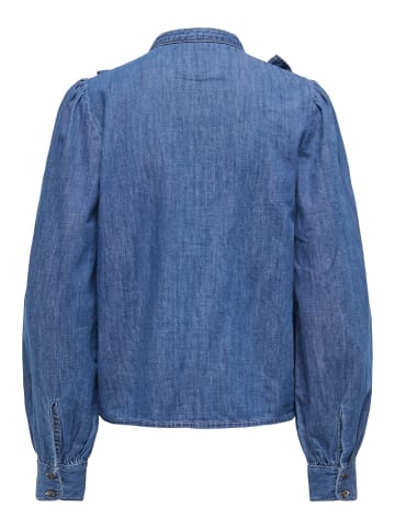 ONLY Jeanshemd in Medium Blue Denim