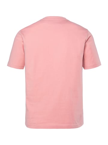 Men Plus Kurzarm T-Shirt in rose