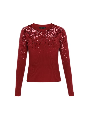 faina Women Sweater in burgundy