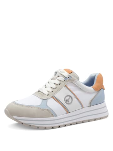 Tamaris Sportliche Schnürschuhe in Weiß