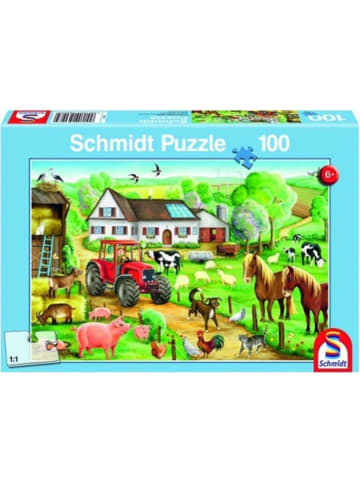 Schmidt Spiele Fröhlicher Bauernhof, 100 Teile