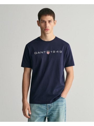 Gant T-Shirt in evening blue