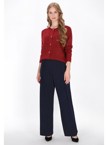 DreiMaster Women Cardigan in wine red