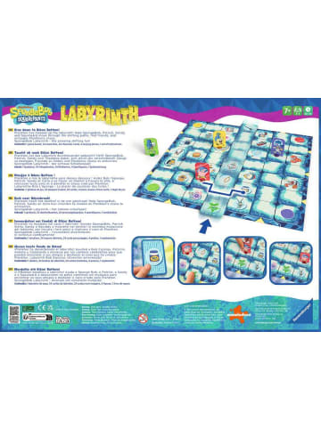 Ravensburger Ravensburger Brettspiel SpongeBob Labyrinth in bunt