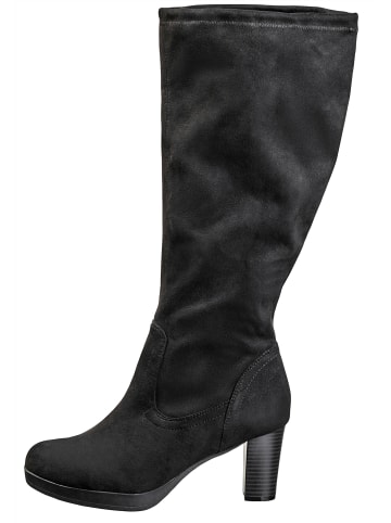 sheego Weitschaftstiefel in schwarz