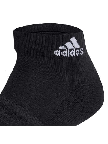 adidas Socken 12er Pack in Schwarz/Grau/Weiß