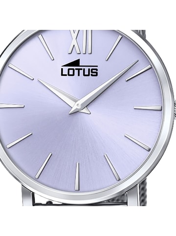 Lotus Analog-Armbanduhr Lotus Smart Casual silber mittel (ca. 38mm)