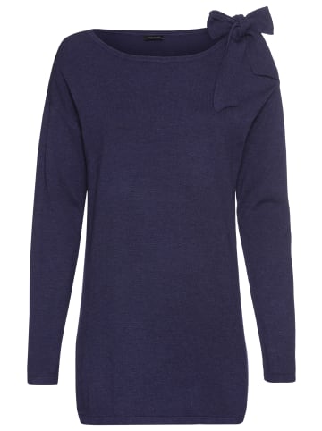 Laura Scott Longpullover in lila-melange