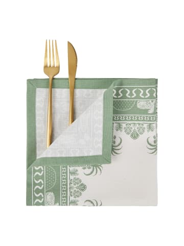 Butlers Serviette MONTEVERDE 6er-Set in Grün