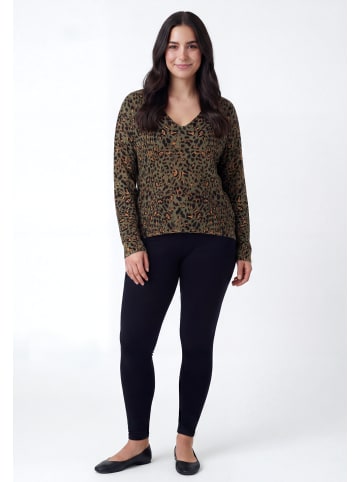 Usha Women Sweater in brown