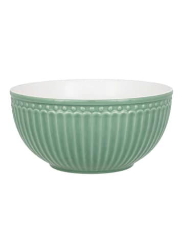 Greengate Servierschale ALICE DUSTY GREEN Grün Medium