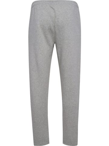 Hummel Sporthose "Hmlmover Cotton Pants" in Grau