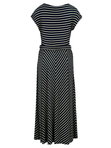 Betty Barclay Jerseykleid kurzarm in Dark Blue/Green