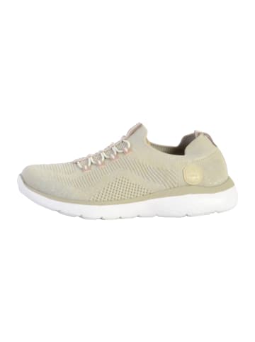rieker Knitup-Sneaker mit Schnürung Beige