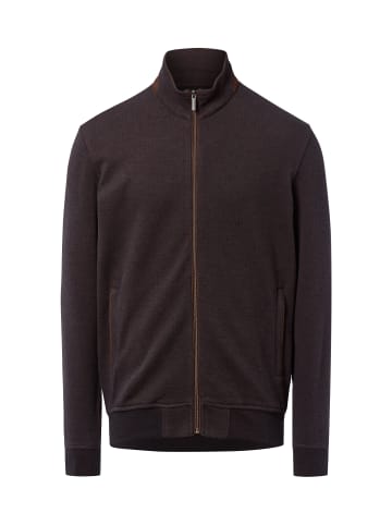 Bugatti Sweatjacke in braun marine - 0002